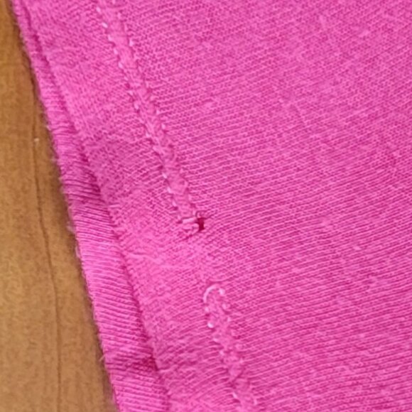 Pillow Talk Grey Kitten In Pocket Hot Pink Sleep Tee - L - Picture 7 of 7